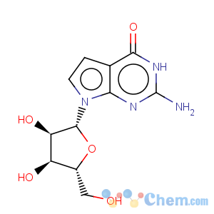 CAS No:102731-45-3 4H-Pyrrolo[3,2-d]pyrimidin-4-one,2-amino-1,5-dihydro-7-b-D-ribofuranosyl-
