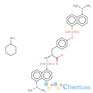 CAS No:102783-47-1 N,O-DIDANSYL-L-TYROSINE MONOCYCLOHEXYLAMMONIUM SALT