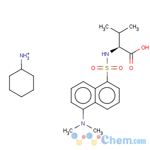 CAS No:102783-48-2 DANSYL-L-VALINE CYCLOHEXYLAMMONIUM