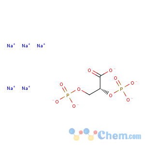 CAS No:102783-53-9 Propanoic acid,2,3-bis(phosphonooxy)-, pentasodium salt, (2R)- (9CI)