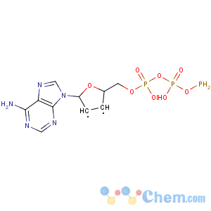 CAS No:102783-61-9 [[(2S,5R)-5-(6-aminopurin-9-yl)-2,<br />5-dihydrofuran-2-yl]methoxy-hydroxyphosphoryl] phosphanyl hydrogen<br />phosphate