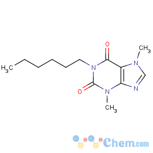 CAS No:1028-33-7 1-hexyl-3,7-dimethylpurine-2,6-dione