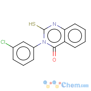 CAS No:1028-38-2 4(1H)-Quinazolinone,3-(3-chlorophenyl)-2,3-dihydro-2-thioxo-