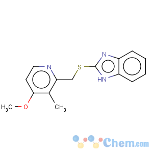 CAS No:102804-82-0 2-[(4-methoxy-3-methyl-2-pyridinyl)-methylthio]-benzimidazole