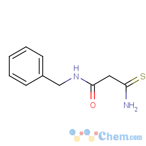 CAS No:102817-84-5 Propanamide,3-amino-N-(phenylmethyl)-3-thioxo-