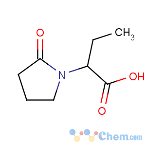 CAS No:102849-49-0 (2S)-2-(2-oxopyrrolidin-1-yl)butanoic acid