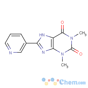 CAS No:1029-62-5 1,3-dimethyl-8-pyridin-3-yl-7H-purine-2,6-dione