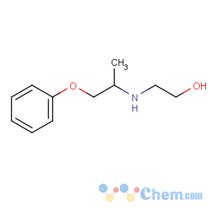 CAS No:103-39-9 2-(1-phenoxypropan-2-ylamino)ethanol