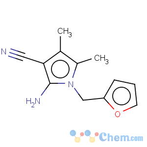 CAS No:103026-02-4 1H-Pyrrole-3-carbonitrile,2-amino-1-(2-furanylmethyl)-4,5-dimethyl-