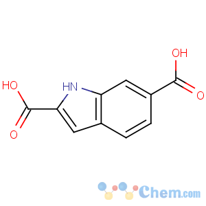 CAS No:103027-97-0 1H-indole-2,6-dicarboxylic acid
