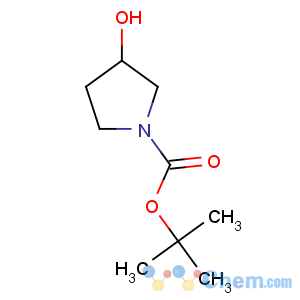 CAS No:103057-44-9 tert-butyl 3-hydroxypyrrolidine-1-carboxylate