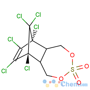 CAS No:1031-07-8 6,9-Methano-2,4,3-benzodioxathiepin,6,7,8,9,10,10-hexachloro-1,5,5a,6,9,9a-hexahydro-, 3,3-dioxide
