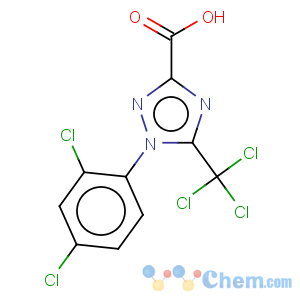 CAS No:103112-36-3 1H-1,2,4-Triazole-3-carboxylicacid, 1-(2,4-dichlorophenyl)-5-(trichloromethyl)-