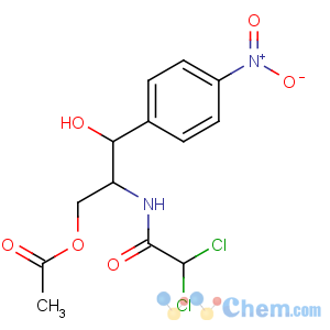 CAS No:10318-16-8 Acetamide,N-[(1R,2R)-1-[(acetyloxy)methyl]-2-hydroxy-2-(4-nitrophenyl)ethyl]-2,2-dichloro-