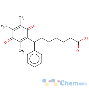 CAS No:103185-78-0 Benzeneoctanoic acid, h-(2,4,5-trimethyl-3,6-dioxo-1,4-cyclohexadien-1-yl)-