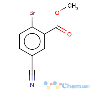 CAS No:1031927-03-3 Benzoicacid, 2-bromo-5-cyano-, methyl ester
