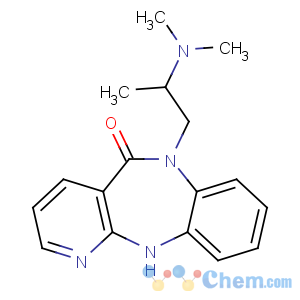 CAS No:10321-12-7 6-[2-(dimethylamino)propyl]-11H-pyrido[3,2-c][1,5]benzodiazepin-5-one
