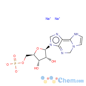 CAS No:103213-41-8 3H-Imidazo[2,1-i]purine,3-(5-O-phosphono-b-D-ribofuranosyl)-,monosodium salt (9CI)