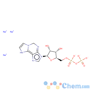 CAS No:103213-52-1 3H-Imidazo[2,1-i]purine,3-[5-O-[hydroxy(phosphonooxy)phosphinyl]-b-D-ribofuranosyl]-, disodium salt (9CI)