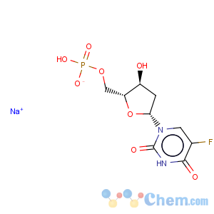 CAS No:103226-10-4 5'-Uridylic acid,2'-deoxy-5-fluoro-, disodium salt (9CI)