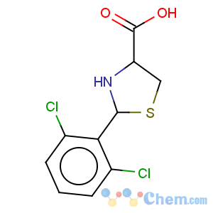 CAS No:103263-85-0 4-Thiazolidinecarboxylicacid, 2-(2,6-dichlorophenyl)-