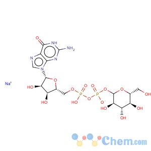 CAS No:103301-72-0 Guanosine5'-(trihydrogen diphosphate), P'-b-D-glucopyranosyl ester, disodium salt (9CI)