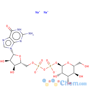 CAS No:103301-73-1 Guanosine5'-(trihydrogen diphosphate), P'-D-mannopyranosyl ester, disodium salt (9CI)