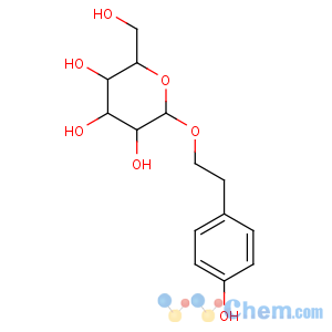 CAS No:10338-51-9 (2R,3S,4S,5R,6R)-2-(hydroxymethyl)-6-[2-(4-hydroxyphenyl)ethoxy]oxane-3,<br />4,5-triol