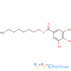CAS No:1034-01-1 octyl 3,4,5-trihydroxybenzoate