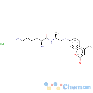 CAS No:103404-62-2 L-Alaninamide,L-lysyl-N-(4-methyl-2-oxo-2H-1-benzopyran-7-yl)-, dihydrochloride (9CI)
