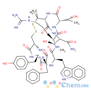 CAS No:103429-32-9 L-Threoninamide,D-phenylalanyl-L-cysteinyl-L-tyrosyl-D-tryptophyl-L-arginyl-L-threonyl-3-mercapto-L-valyl-,cyclic (2®