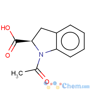 CAS No:103476-80-8 1H-Indole-2-carboxylicacid, 1-acetyl-2,3-dihydro-, (2R)-