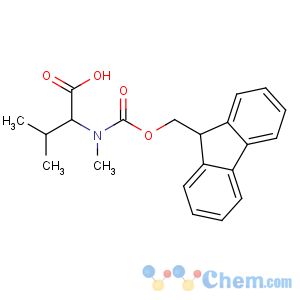 CAS No:103478-58-6 (2R)-2-[9H-fluoren-9-ylmethoxycarbonyl(methyl)amino]-3-methylbutanoic<br />acid