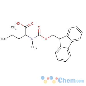 CAS No:103478-62-2 (2S)-2-[9H-fluoren-9-ylmethoxycarbonyl(methyl)amino]-4-methylpentanoic<br />acid