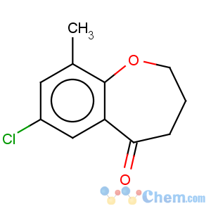 CAS No:103501-83-3 1-Benzoxepin-5(2H)-one,7-chloro-3,4-dihydro-9-methyl-