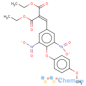 CAS No:103506-04-3 Propanedioic acid,2-[[4-(4-methoxyphenoxy)-3,5-dinitrophenyl]methylene]-, 1,3-diethyl ester