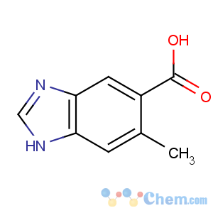 CAS No:10351-76-5 6-methyl-1H-benzimidazole-5-carboxylic acid