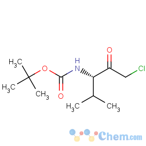 CAS No:103542-47-8 Carbamic acid,[3-chloro-1-(1-methylethyl)-2-oxopropyl]-, 1,1-dimethylethyl ester, (S)- (9CI)