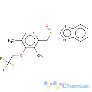CAS No:103577-47-5 1H-Benzimidazole,2-[[[3,5-dimethyl-4-(2,2,2-trifluoroethoxy)-2-pyridinyl]methyl]sulfinyl]-