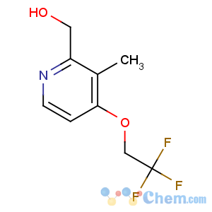 CAS No:103577-66-8 [3-methyl-4-(2,2,2-trifluoroethoxy)pyridin-2-yl]methanol
