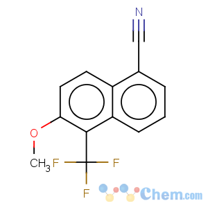 CAS No:103604-49-5 1-Naphthalenecarbonitrile,6-methoxy-5-(trifluoromethyl)-