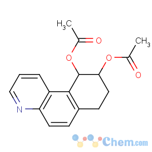 CAS No:103620-22-0 (9S,10S)-7,8,9,10-tetrahydrobenzo[f]quinoline-9,10-diyl diacetate