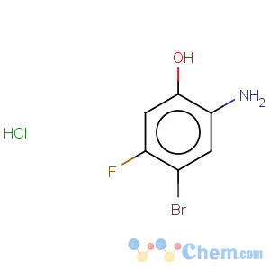 CAS No:1037298-12-6 Phenol,2-amino-4-bromo-5-fluoro-, hydrochloride (1:1)