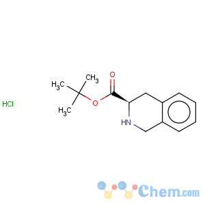 CAS No:103733-29-5 3-Isoquinolinecarboxylicacid, 1,2,3,4-tetrahydro-, 1,1-dimethylethyl ester, hydrochloride, (R)- (9CI)