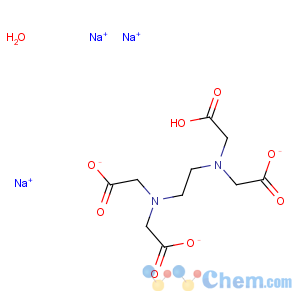 CAS No:10378-22-0 Glycine,N,N'-1,2-ethanediylbis[N-(carboxymethyl)-, sodium salt, hydrate (1:3:1)