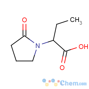 CAS No:103833-72-3 (2R)-2-(2-oxopyrrolidin-1-yl)butanoic acid