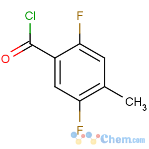 CAS No:103877-56-1 2,5-difluoro-4-methylbenzoyl chloride