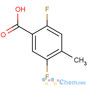 CAS No:103877-80-1 2,5-difluoro-4-methylbenzoic acid