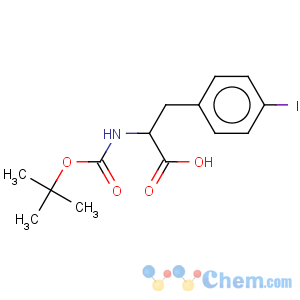 CAS No:103882-09-3 Phenylalanine,N-[(1,1-dimethylethoxy)carbonyl]-4-iodo-