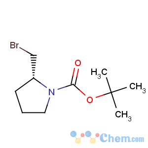 CAS No:1039826-29-3 1-Pyrrolidinecarboxylicacid, 2-(bromomethyl)-, 1,1-dimethylethyl ester,(2R)-